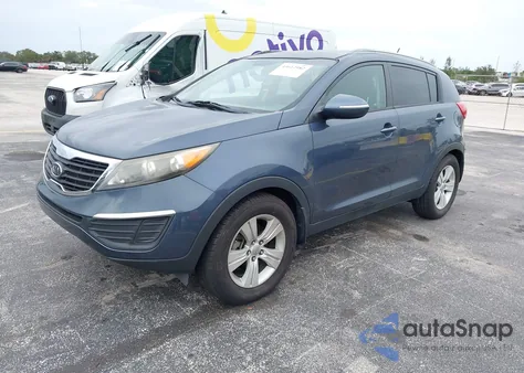 2012 Kia Sportage Lx z USA, uszkodzony, nr VIN KNDPB3A21C7311443